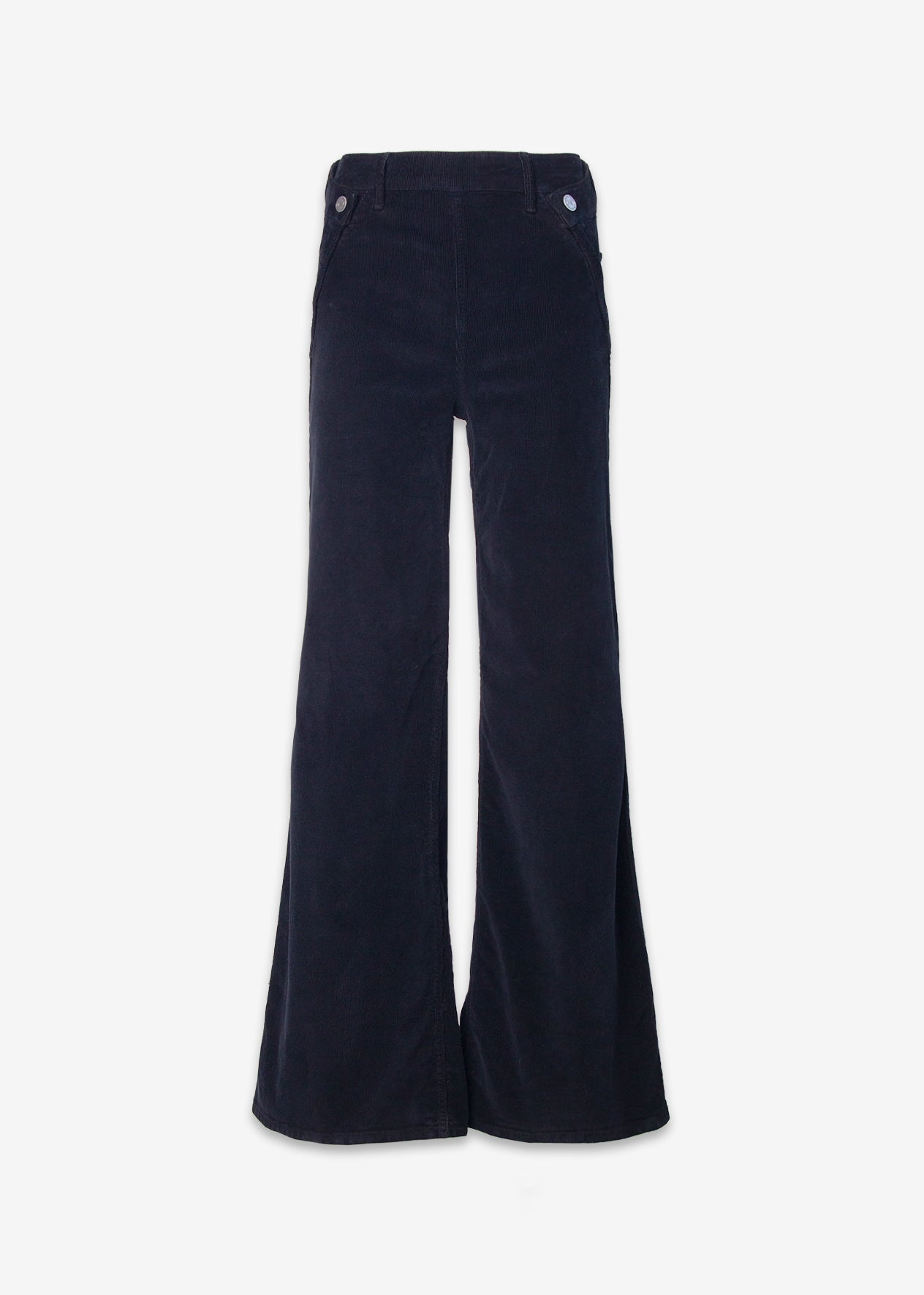 Dina High Waisted Wide Corduroy