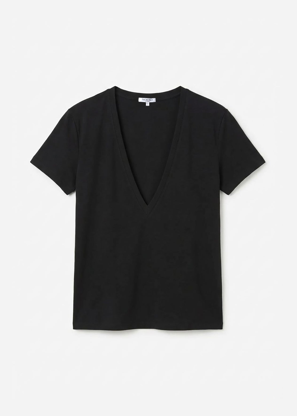 Supima Deep V-Neck Tee