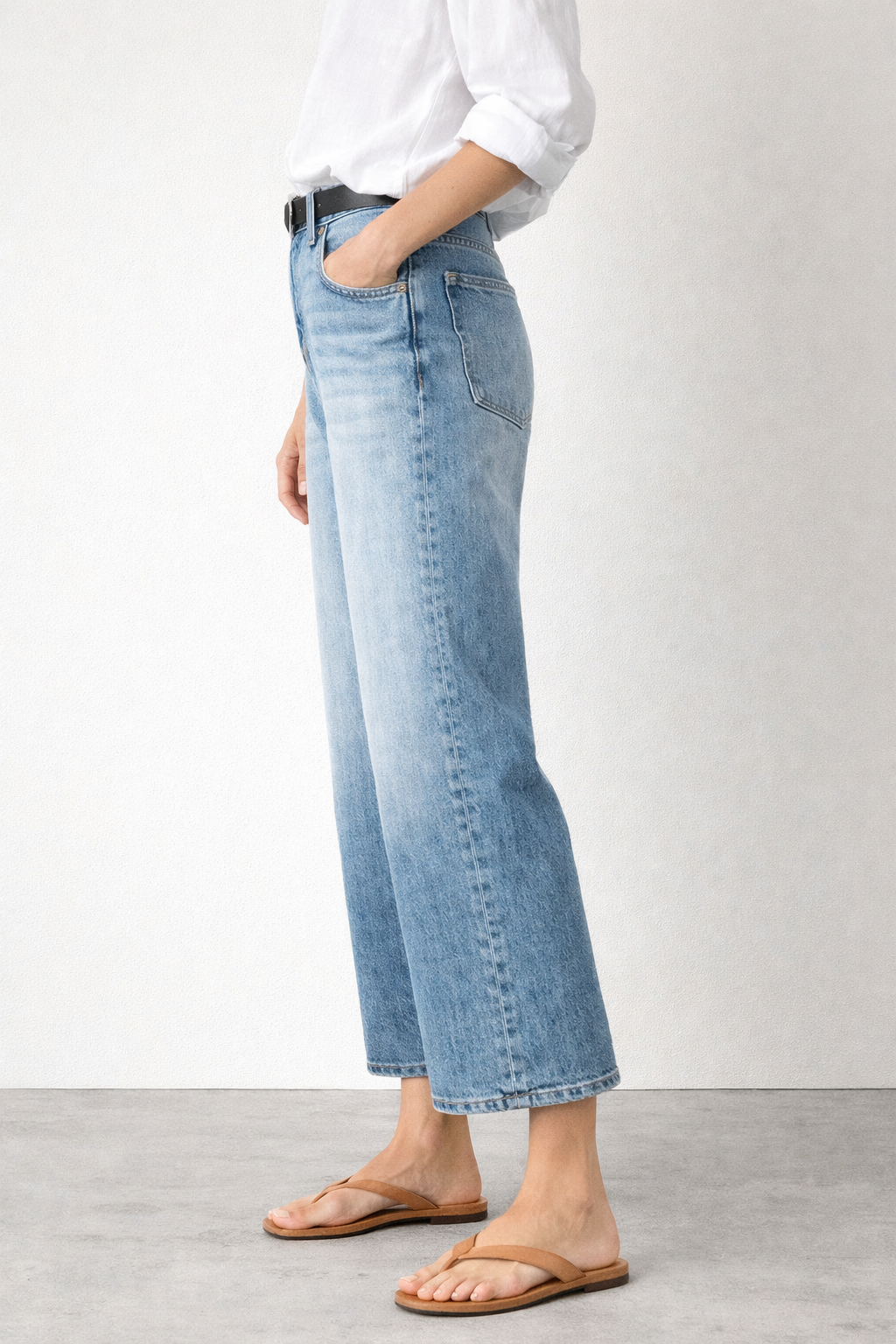 CRUZ CROP-CALLOR BLU