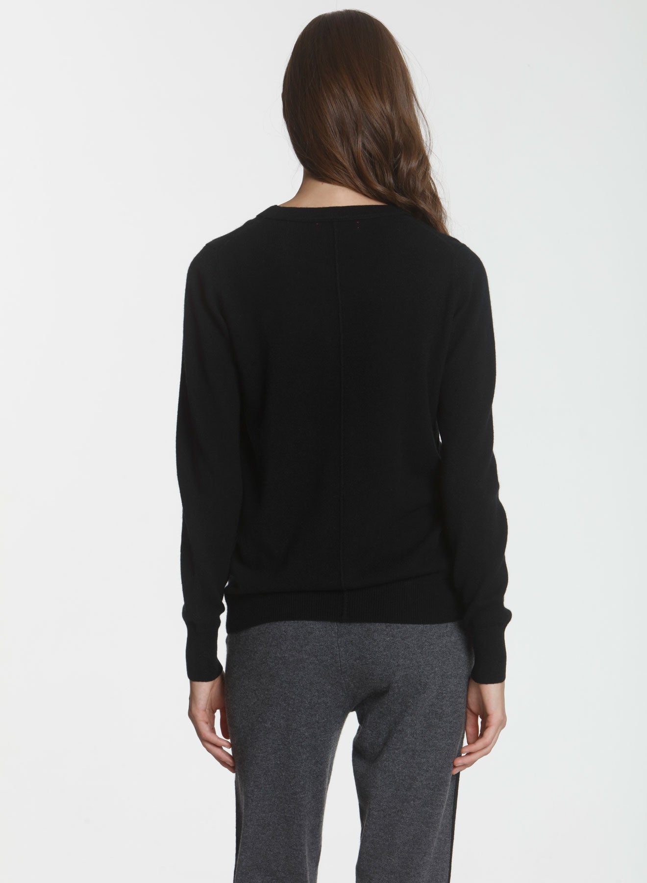 CORE Cashmere Crew - Black