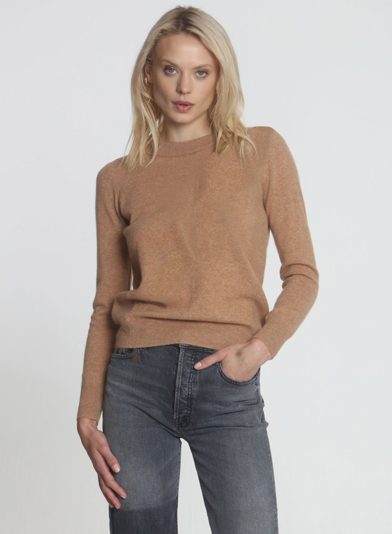 CORE Cashmere Crew - Ginger