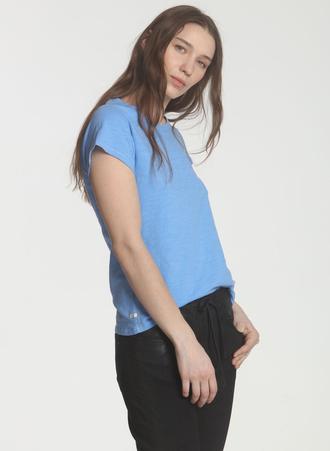 Ava Classic Tee - Bluebelle