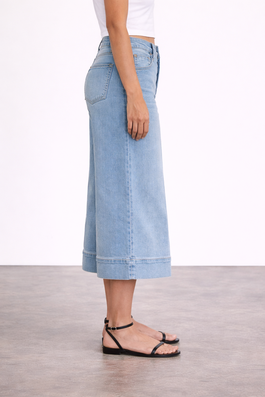 CARDI CROP-KYOTO BLU