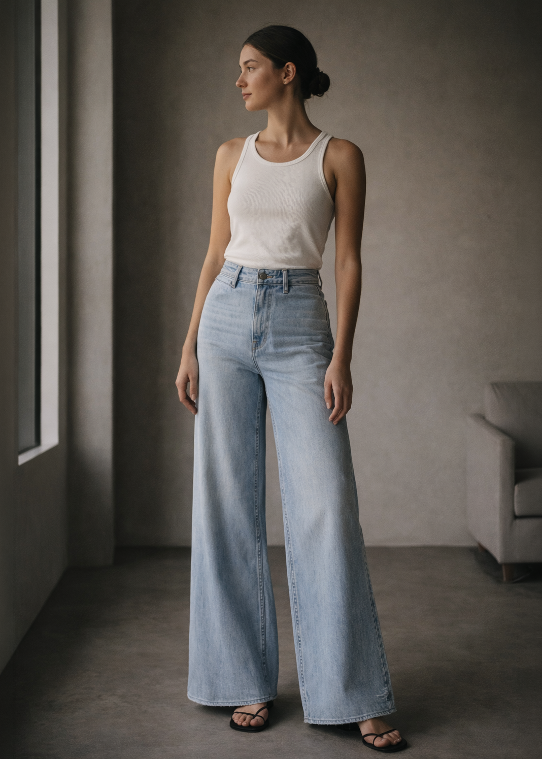 Sophia Super High Rise Wide Leg