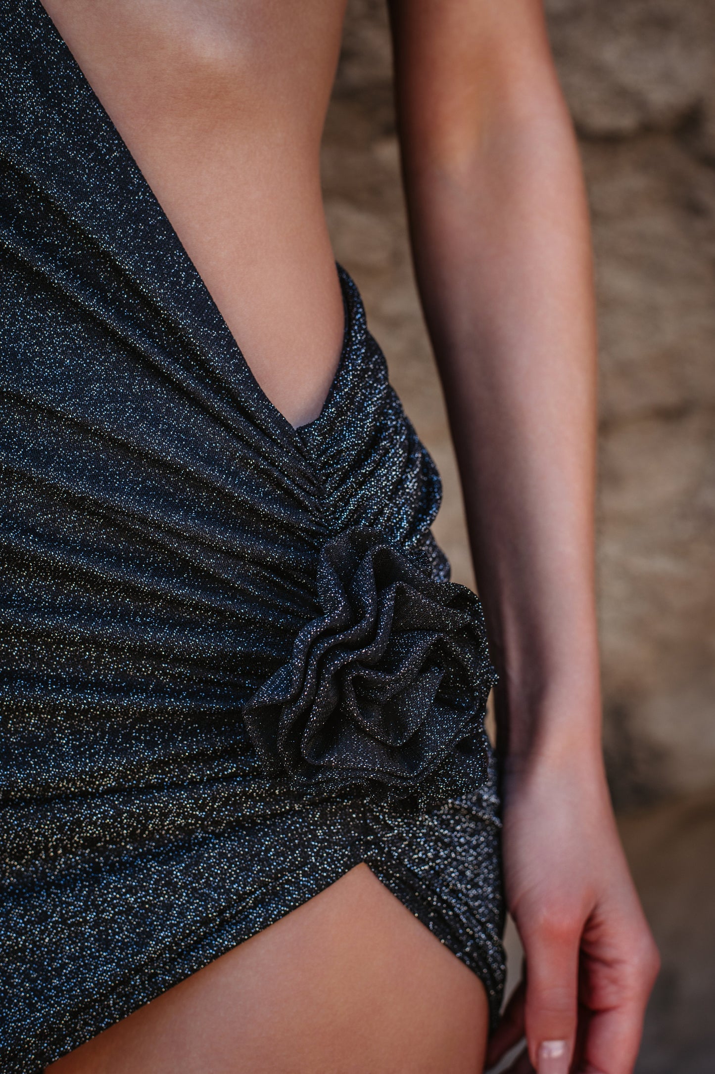 Azaria One-Shoulder Coverup