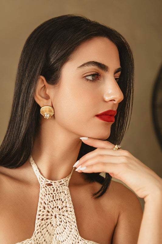 🎁 Seashell Earrings (100% off)