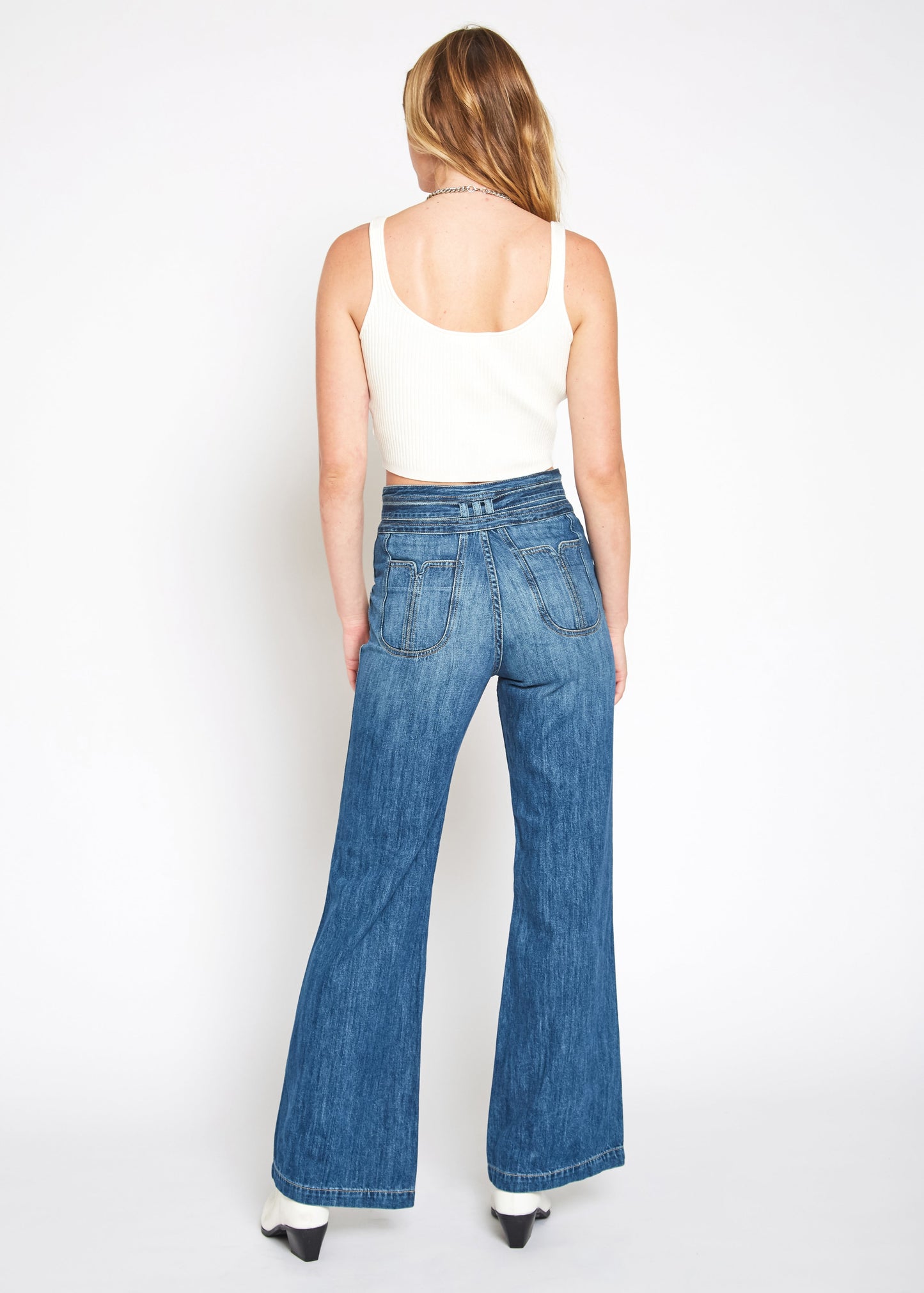 Bella Seamed Pocket Wide