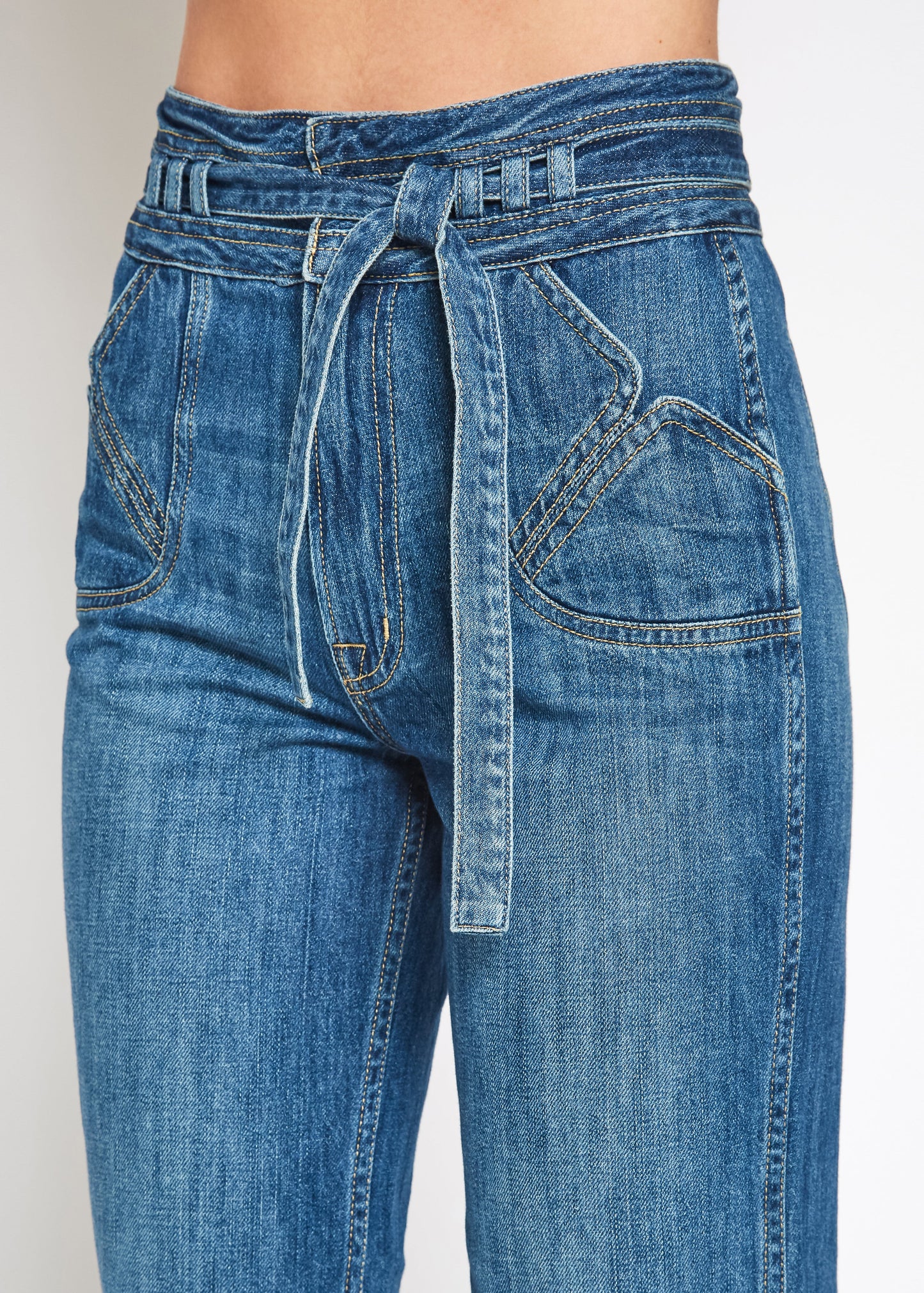 Bella Seamed Pocket Wide