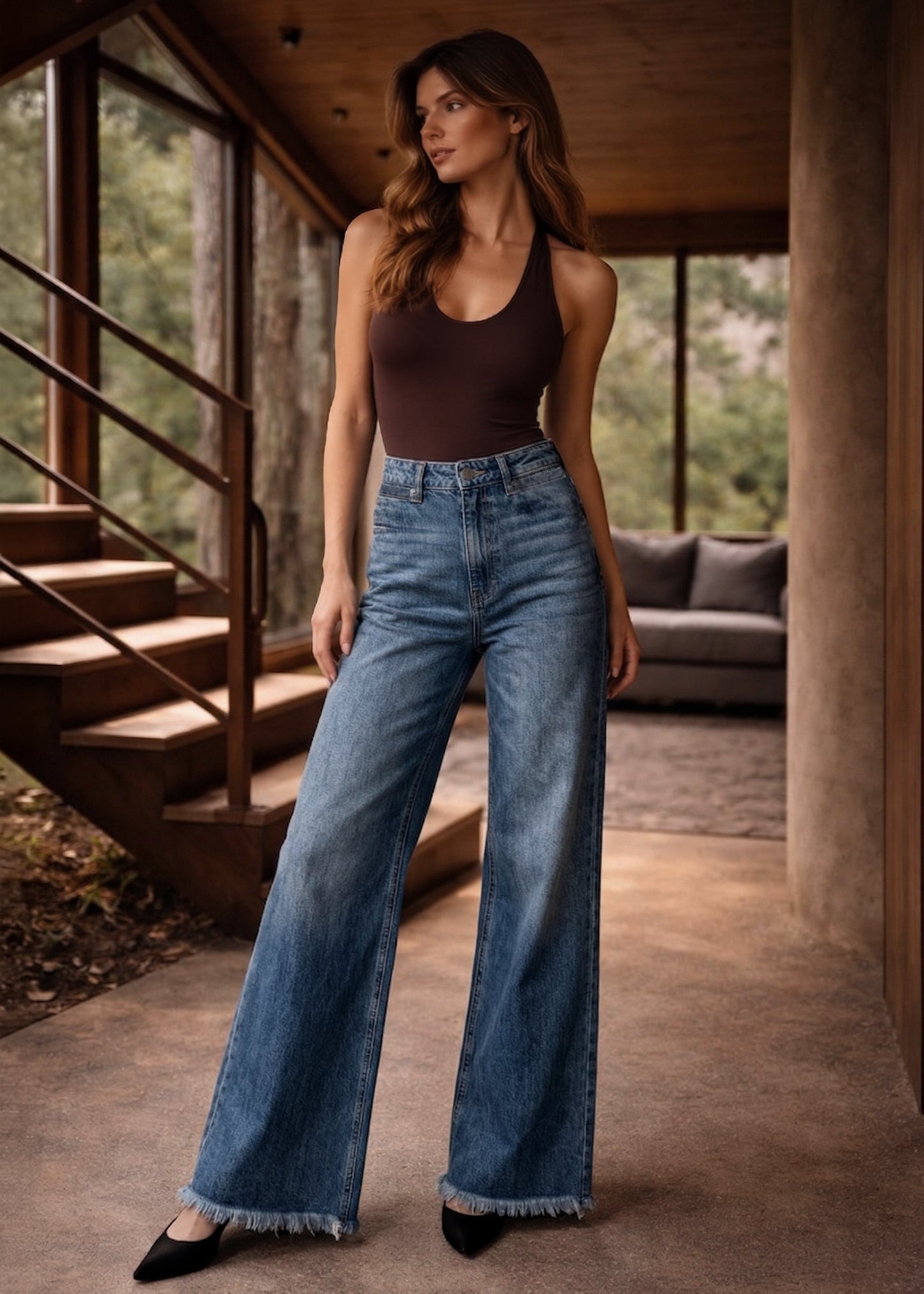 Sophia Super High Rise Wide Leg