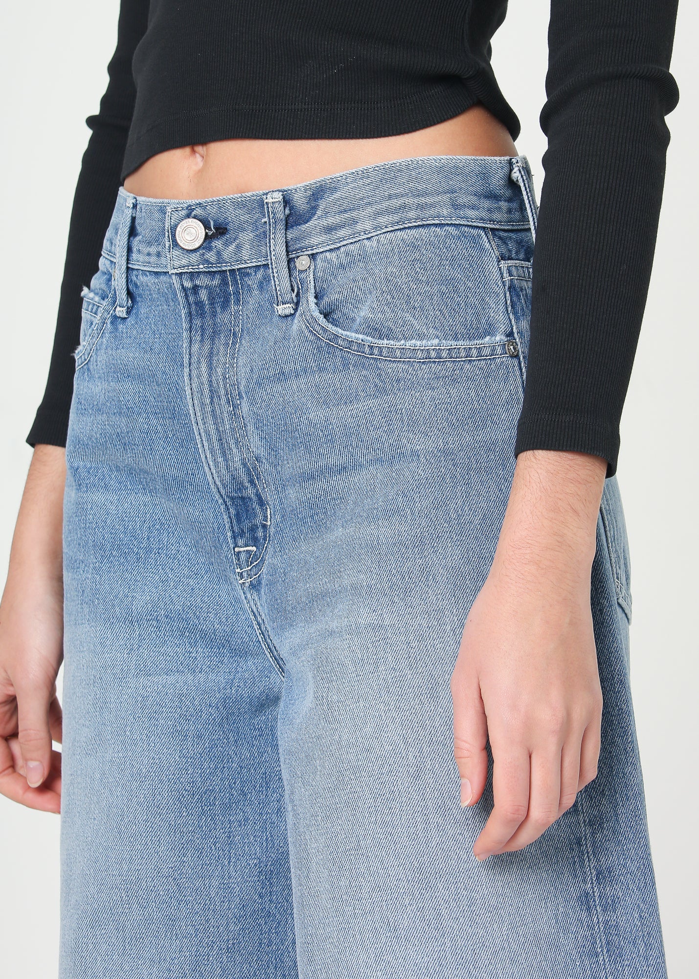 Upcycled High Rise Baggy