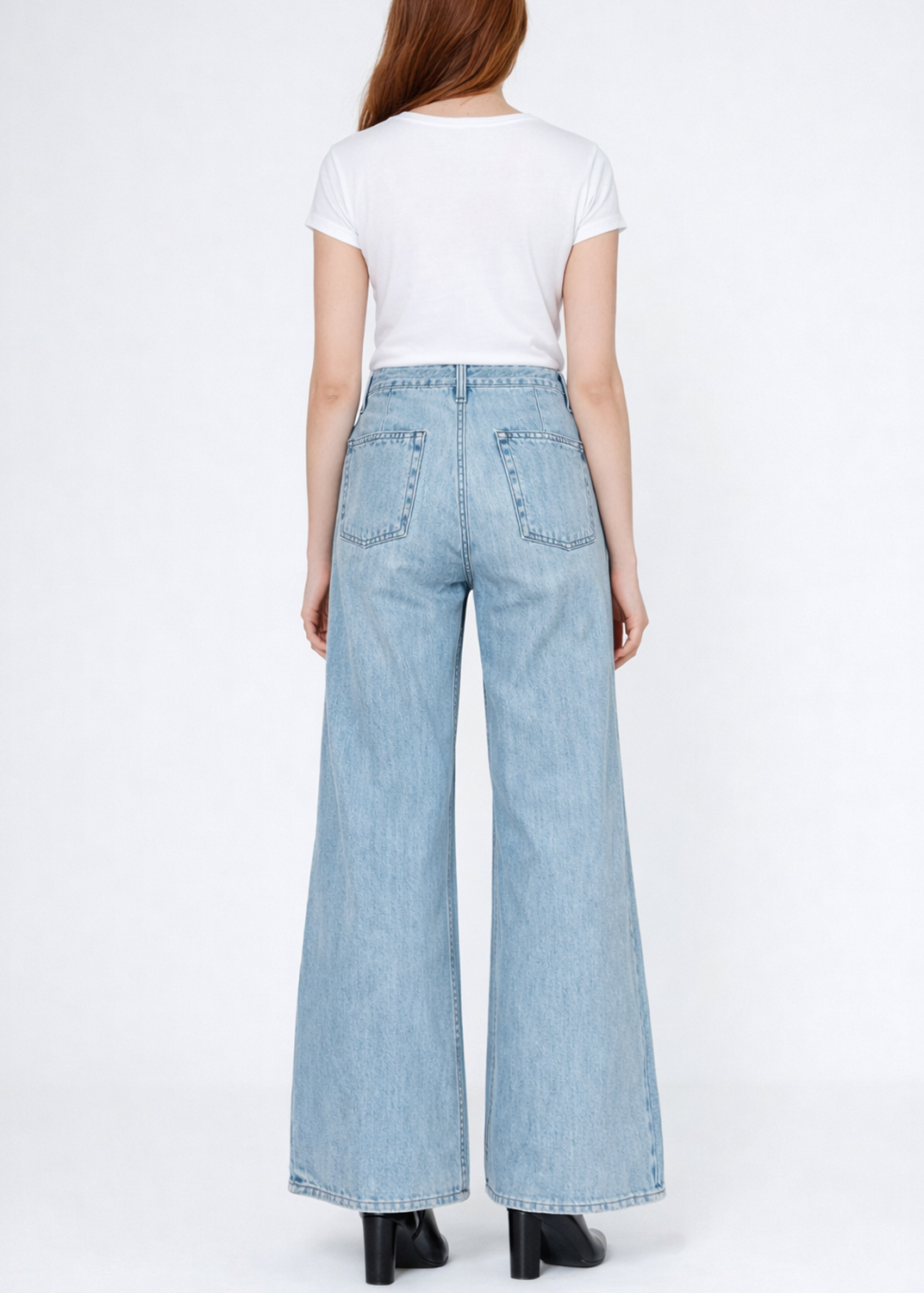 Dina High Waisted Wide