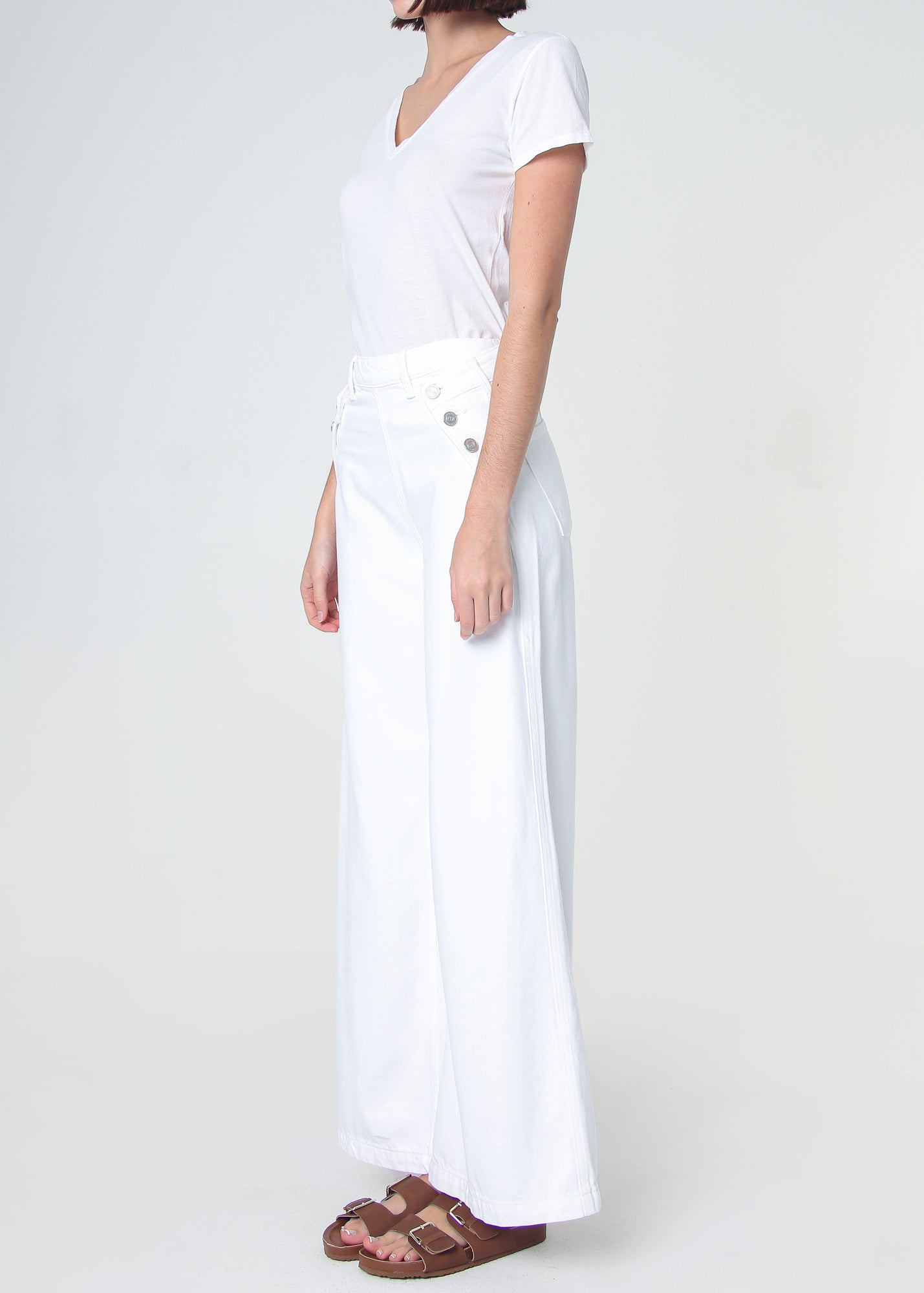 Dina High Waisted Wide