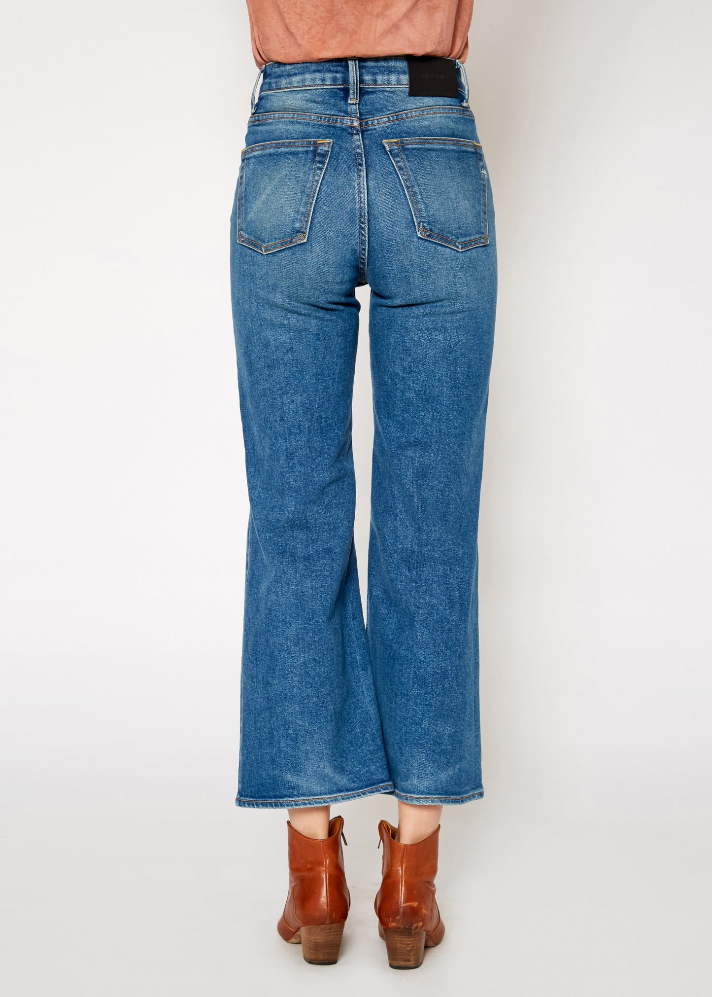 Queen High Rise Crop Wide Leg
