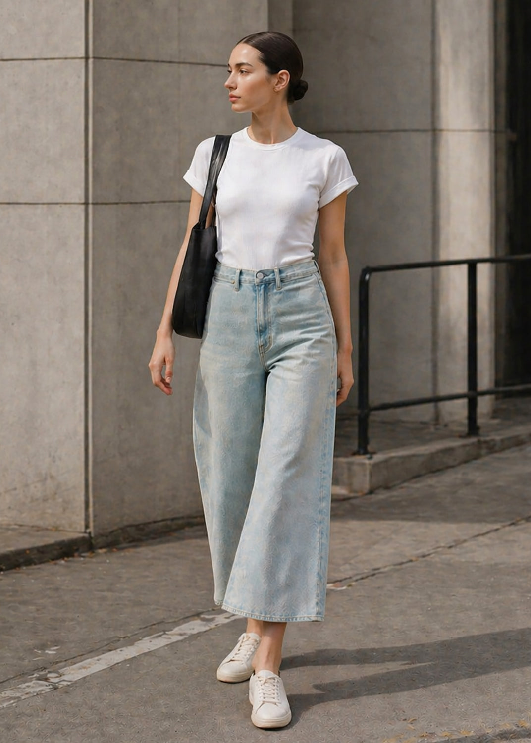 Queen High Rise Wide Leg