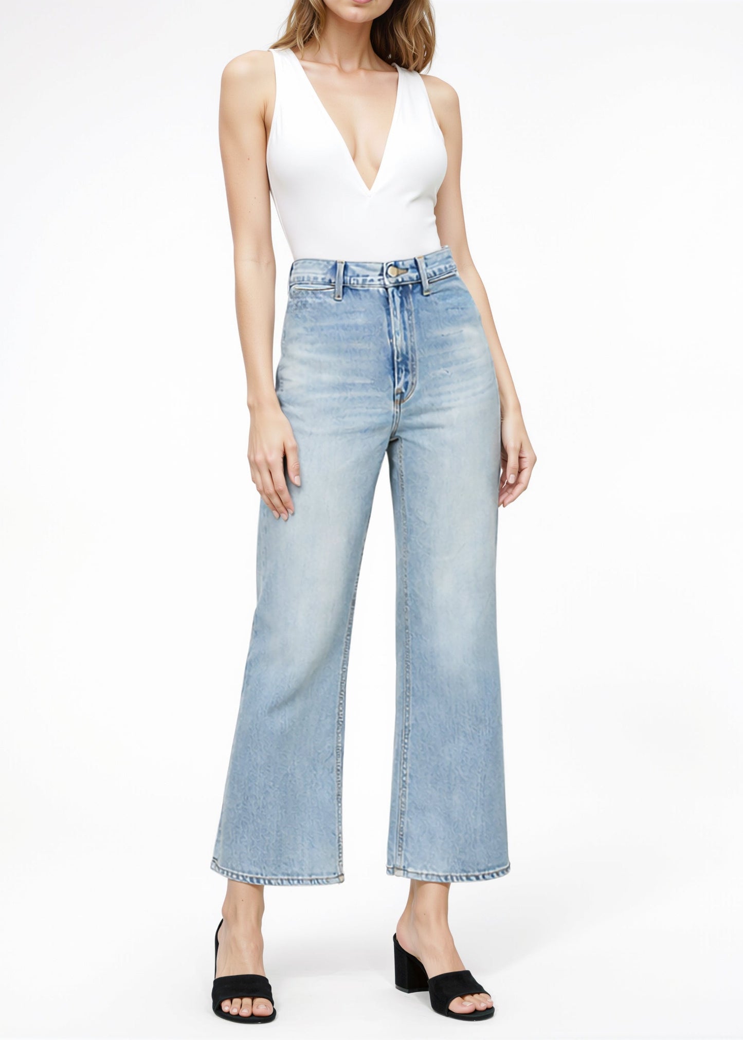 Queen High Rise Wide Leg