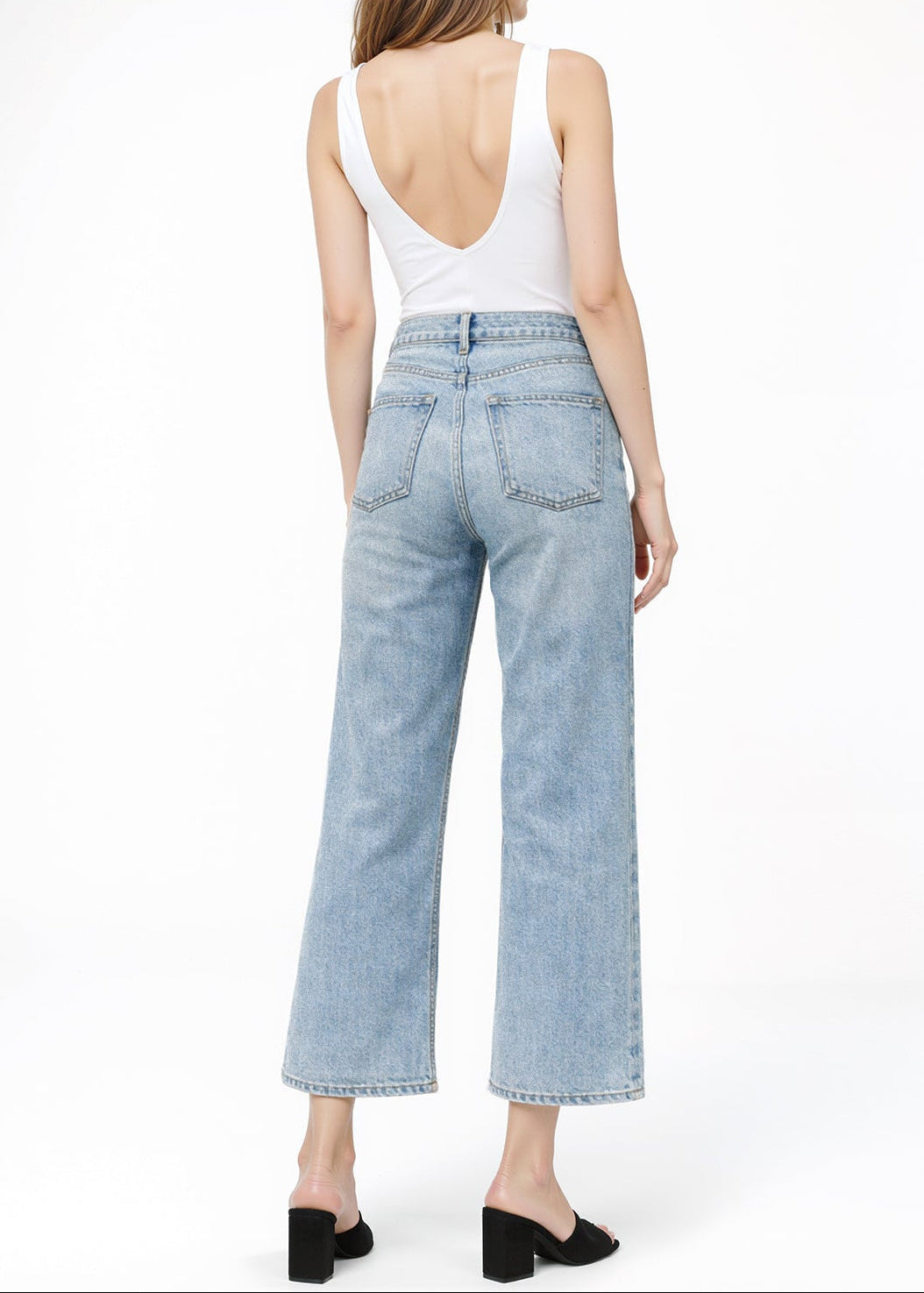Queen High Rise Wide Leg
