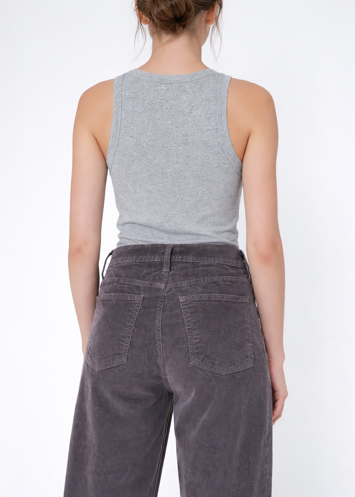 Ava Flutter Slung Fit Corduroy