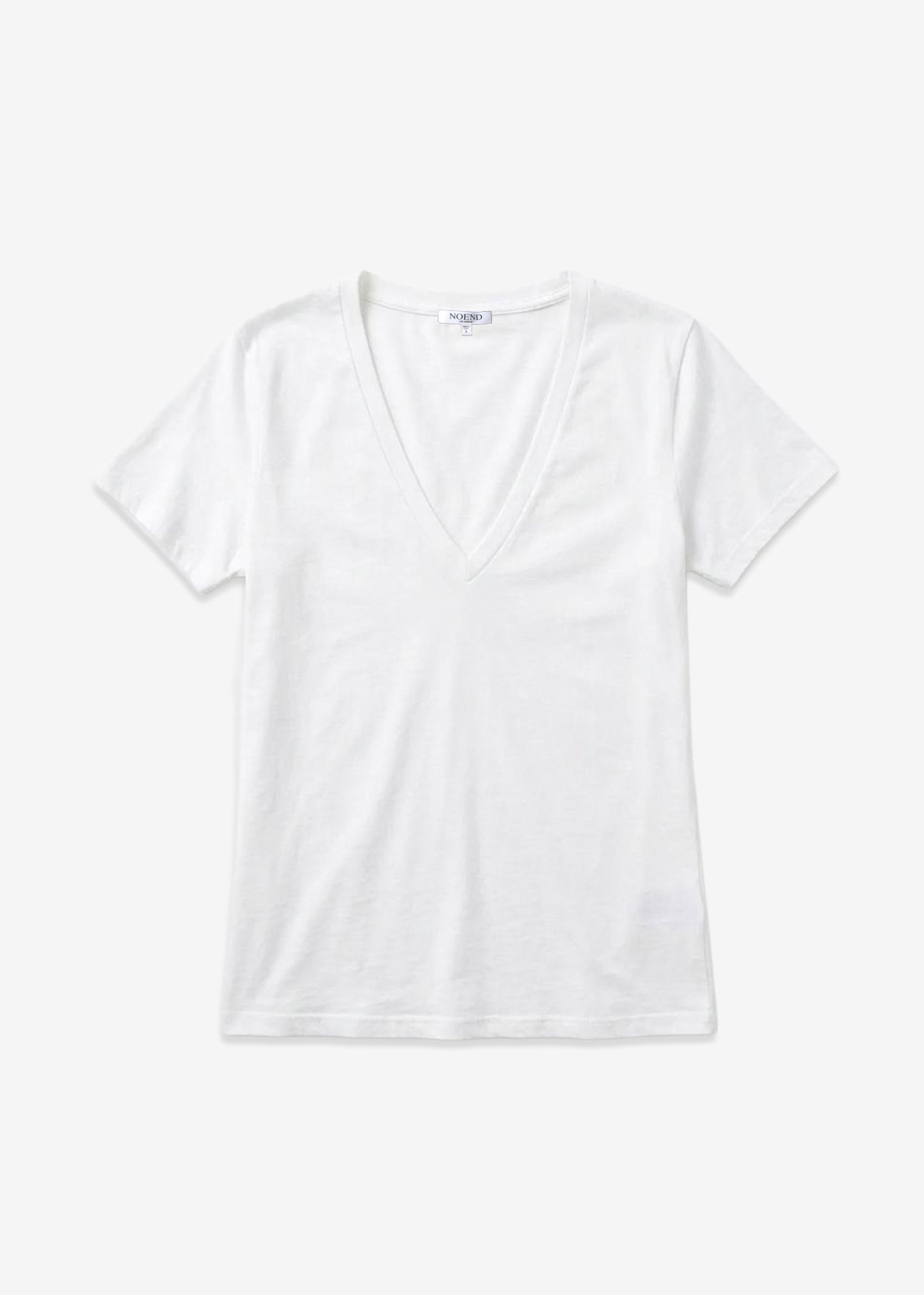 Supima Deep V-Neck Tee