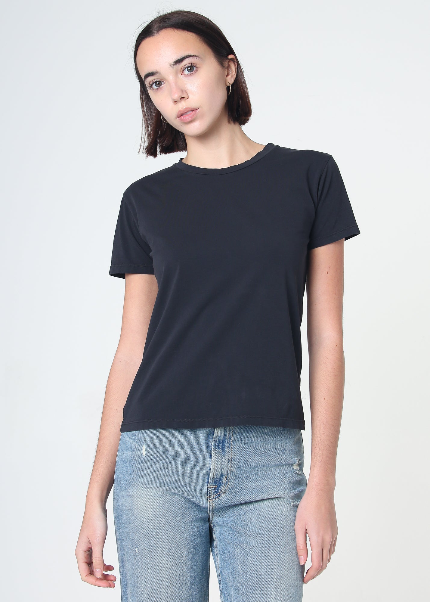 Supima Cotton Crew Neck Tee