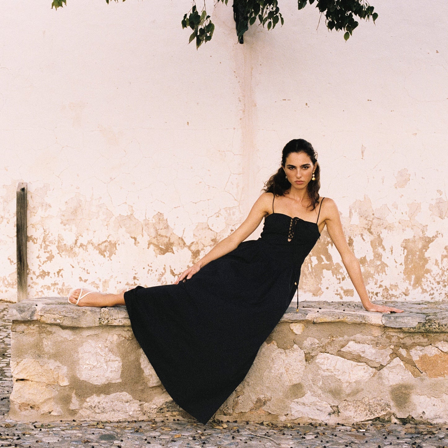 Raquel Drop Waist Maxi Dress