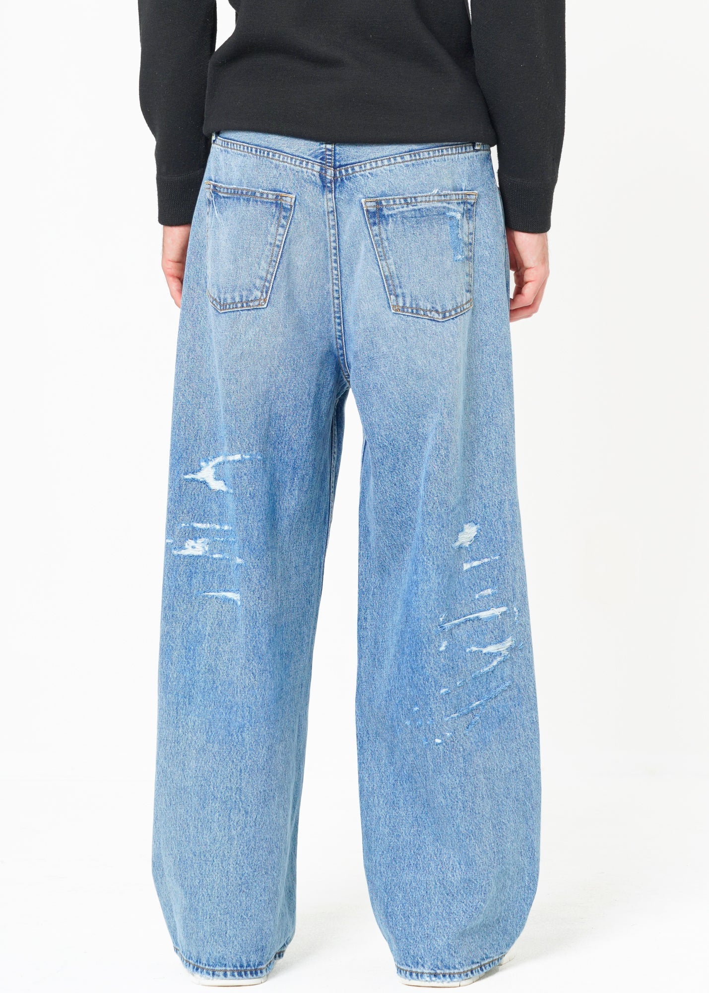 Noend Men's Baggy Rigid Jeans