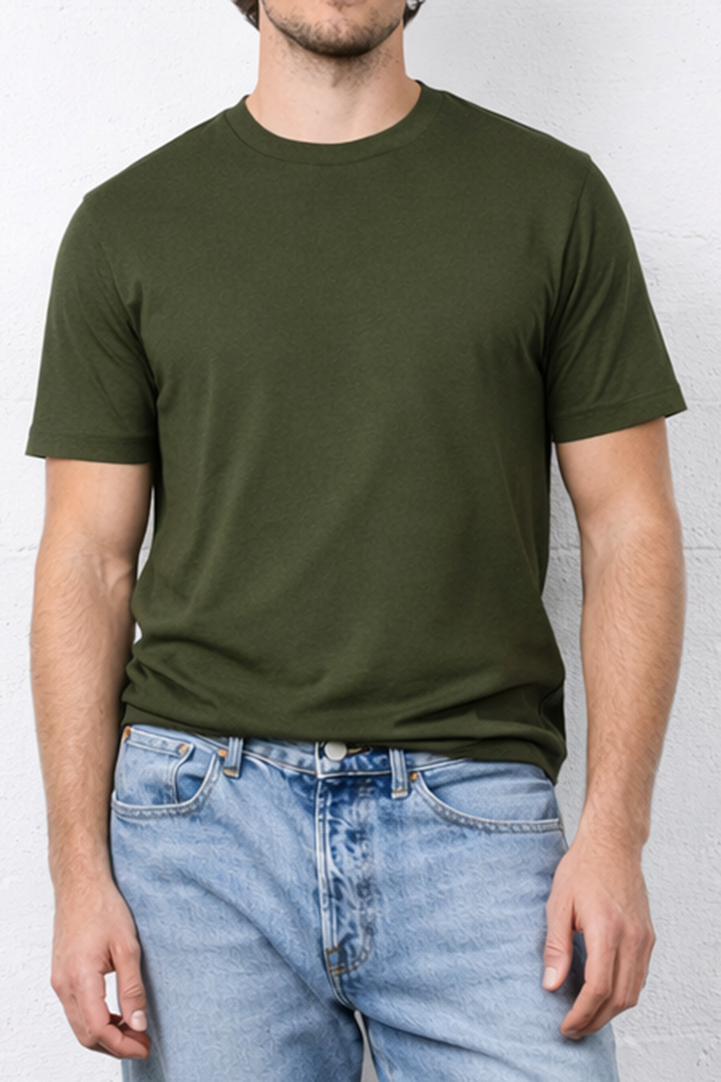 MENS CREW NECK T-ARMY