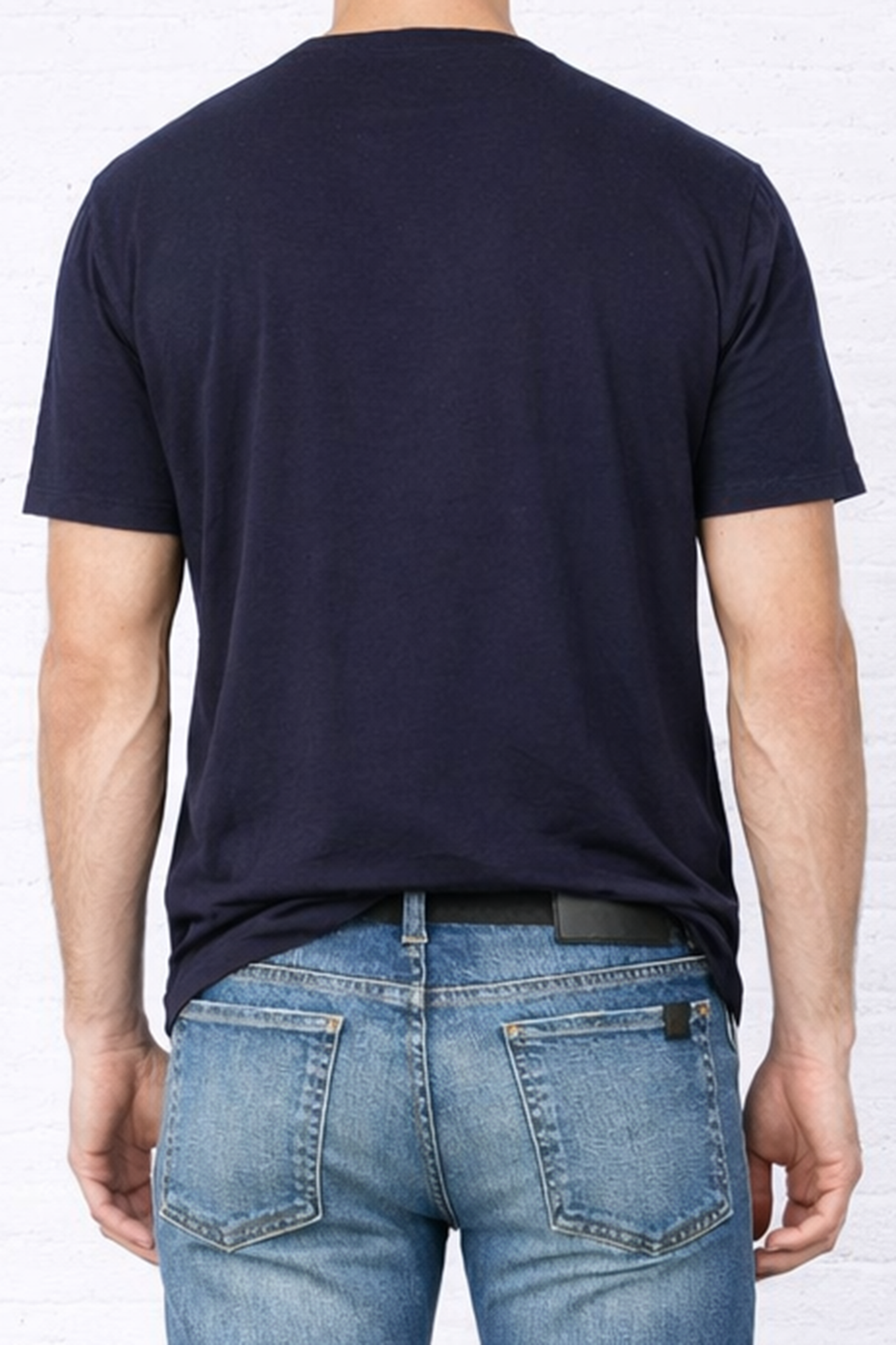 MENS CREW NECK T-NAVY
