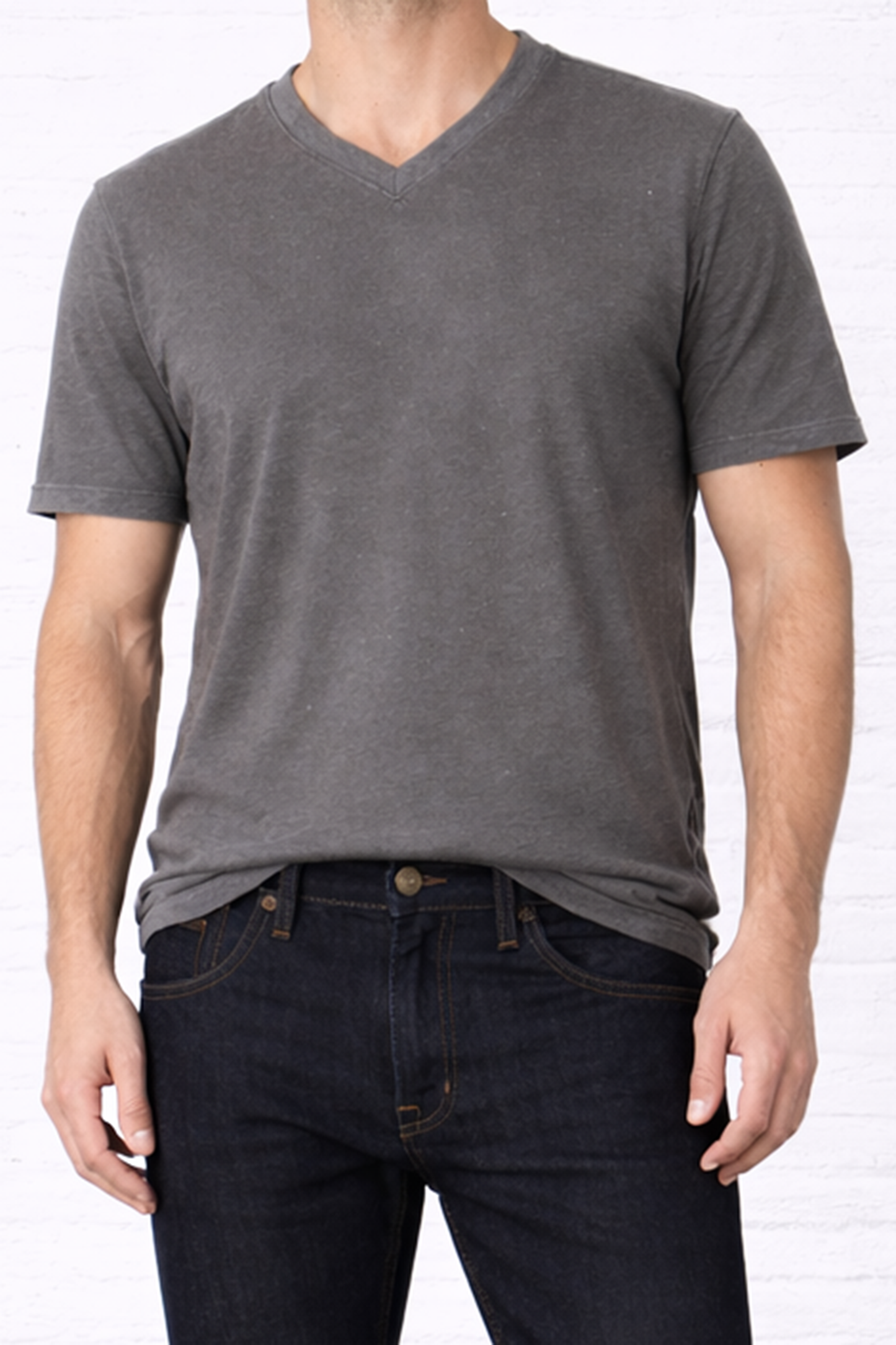 MENS VNECK T-STEALTH