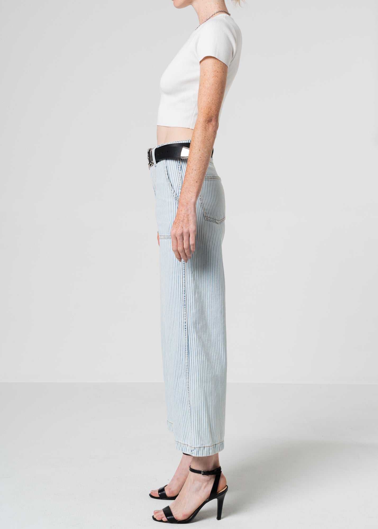 Avery Cropped Wide Trouser