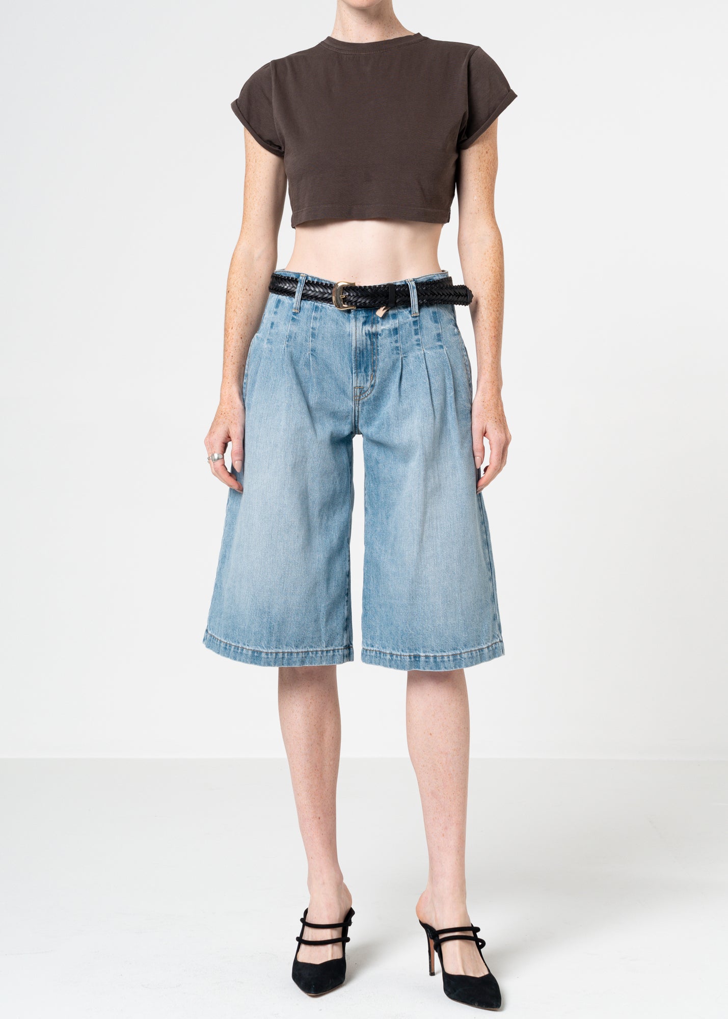 Sadie Pleated Jorts