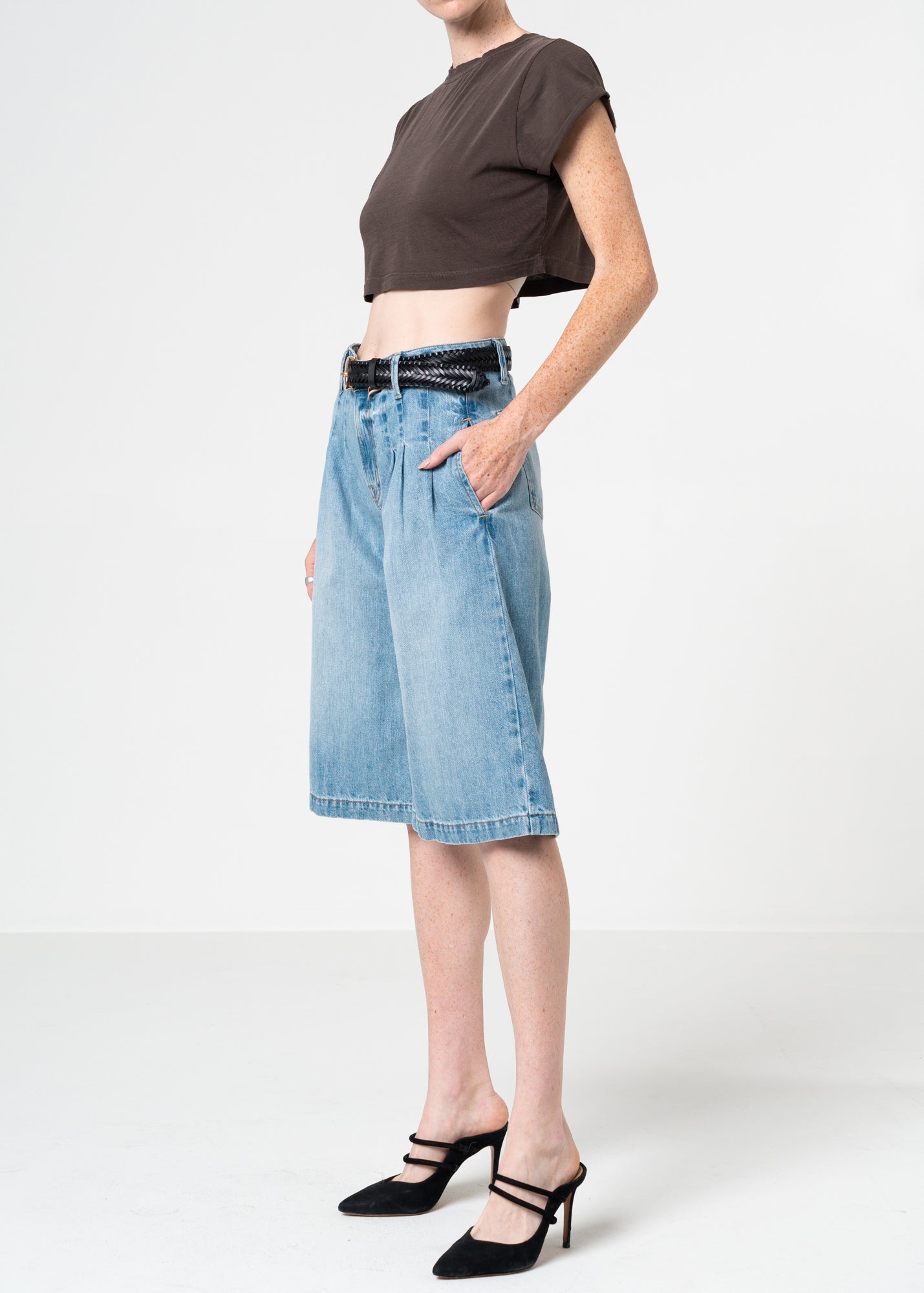 Sadie Pleated Jorts