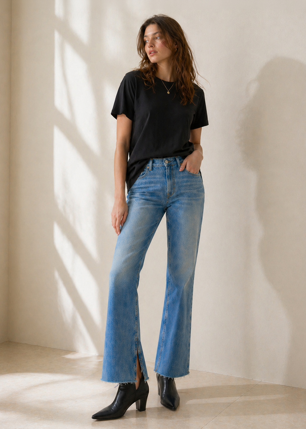 Grace Mid Rise Flare