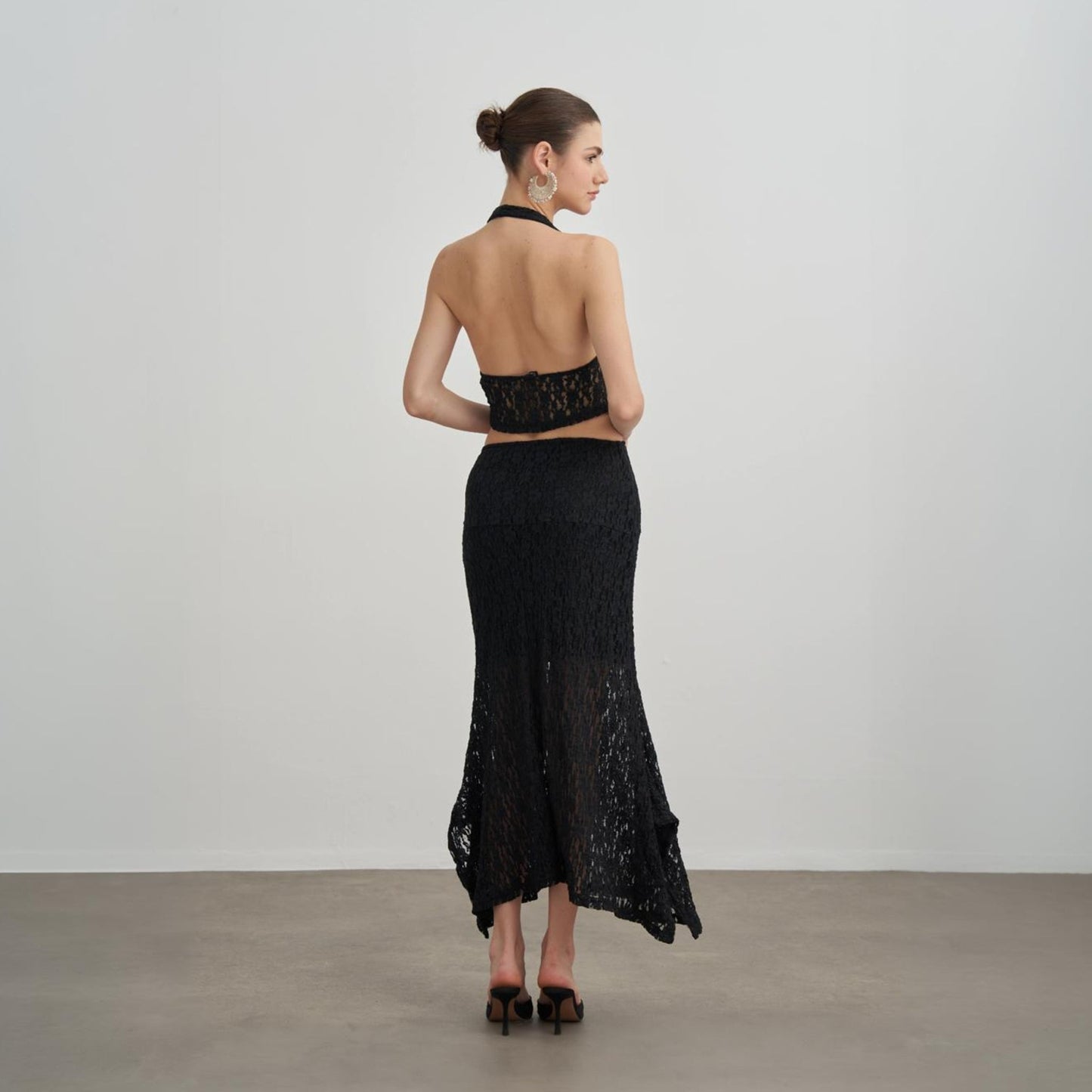 Olivia Lace Set in Midnight Black