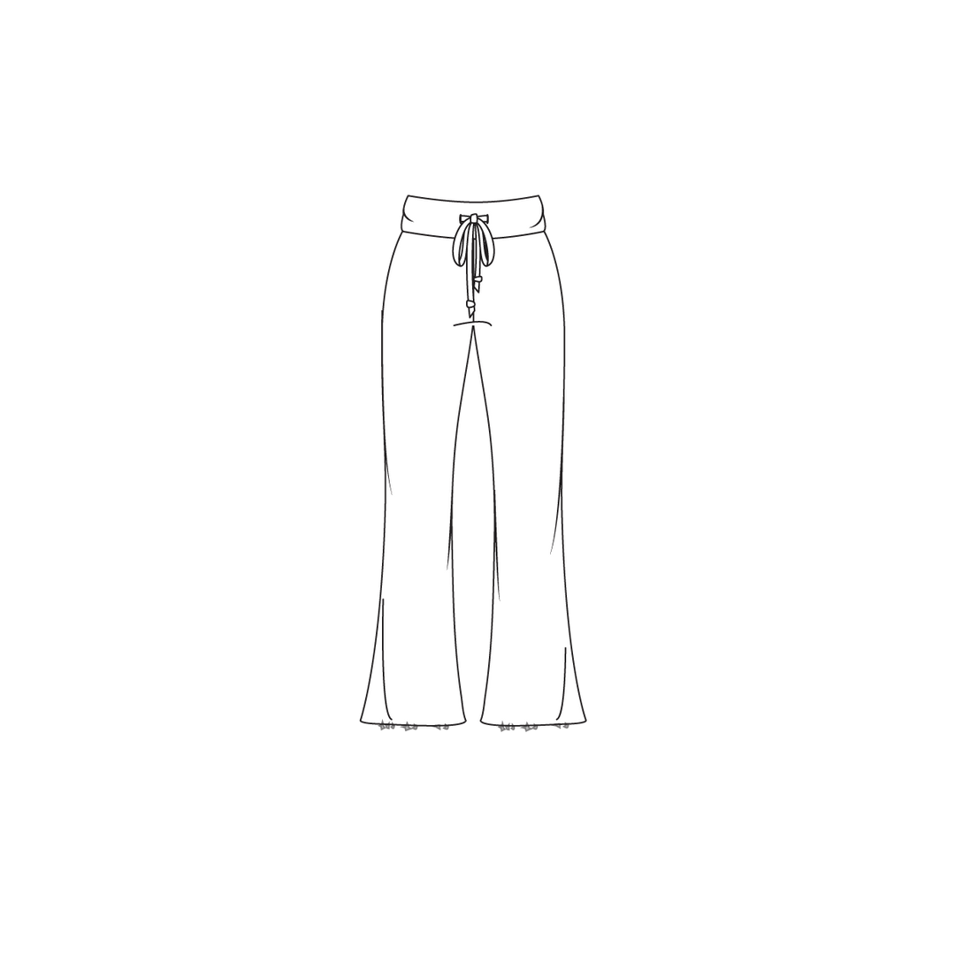 Pantalons de club de tennis | Clean White